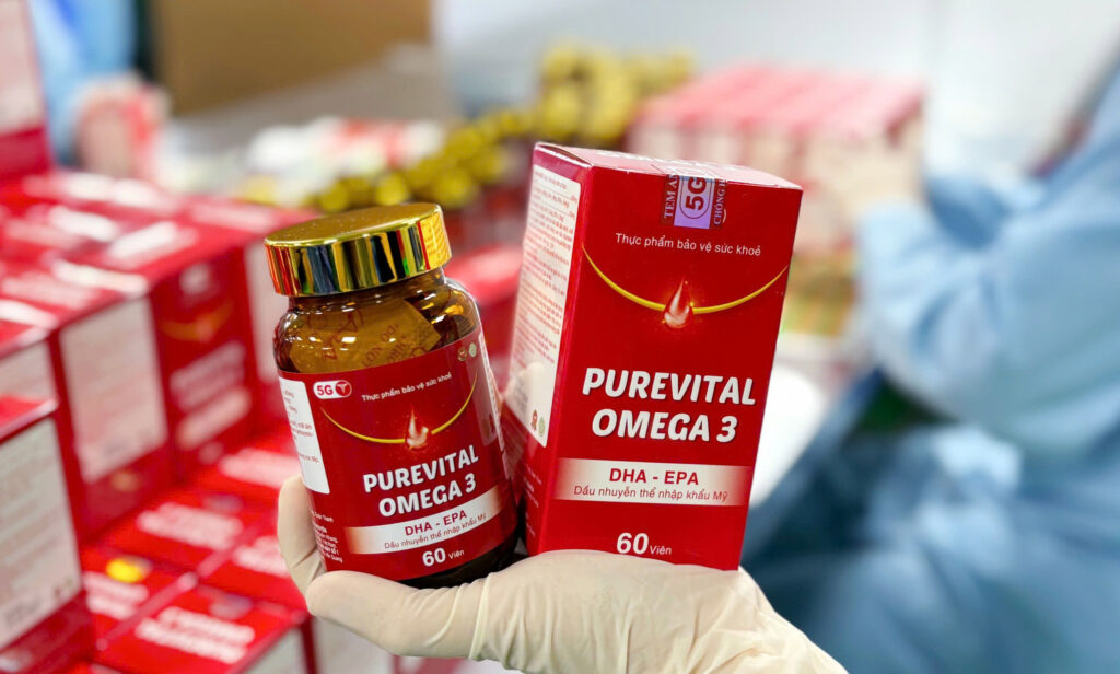 omega 3 purevital dược sĩ nguyên 5g